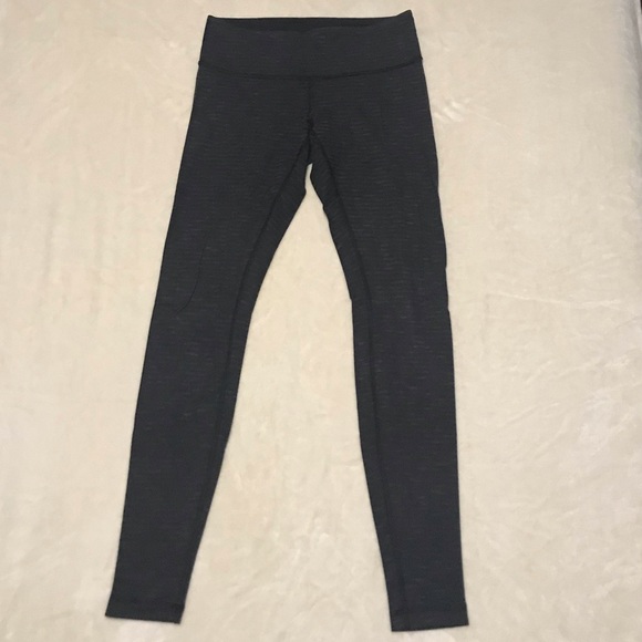 Lululemon Striped Wunder Under Leggings - Picture 1 of 4